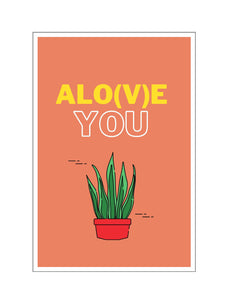 'Aloe you' Gift card