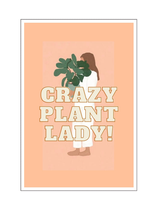 'Crazy plant lady' Gift card