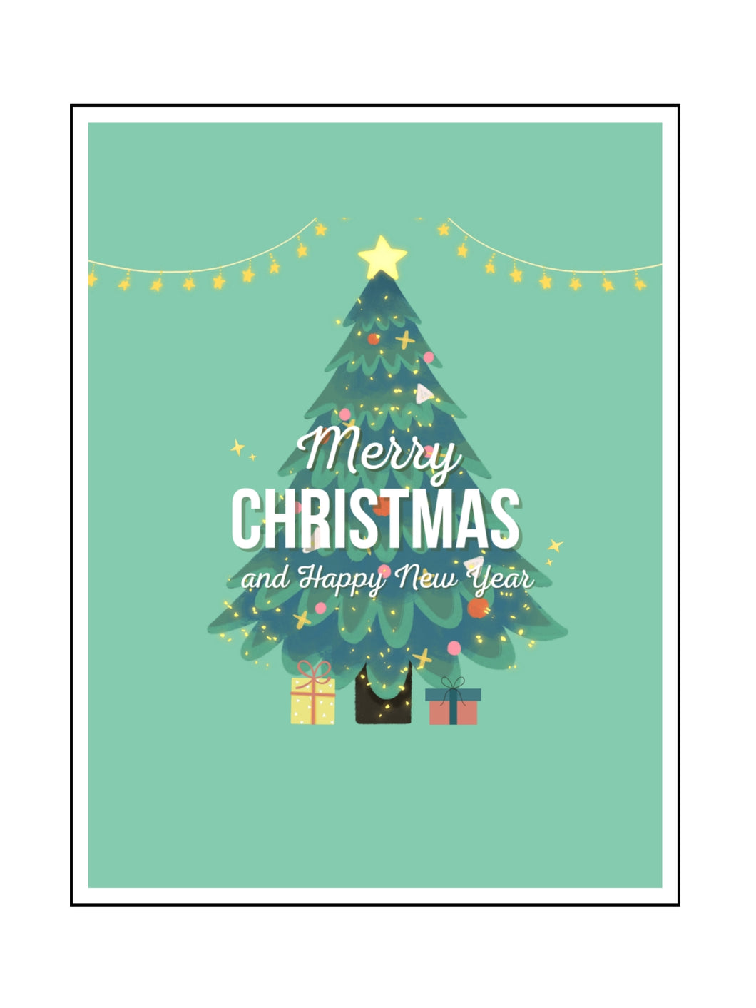 'Merry Christmas' Cards