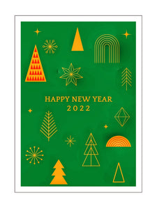 'New Year' card